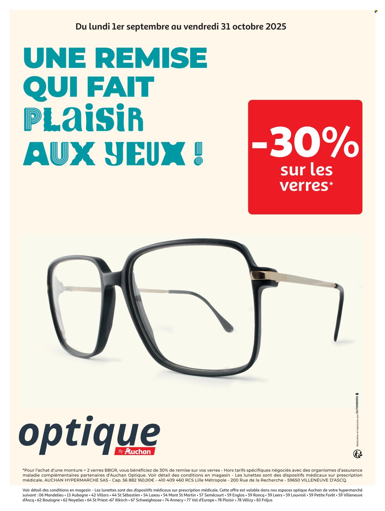 Catalogue AUCHAN - Petits prix écrémés (2025-09-09 - 2025-09-21)