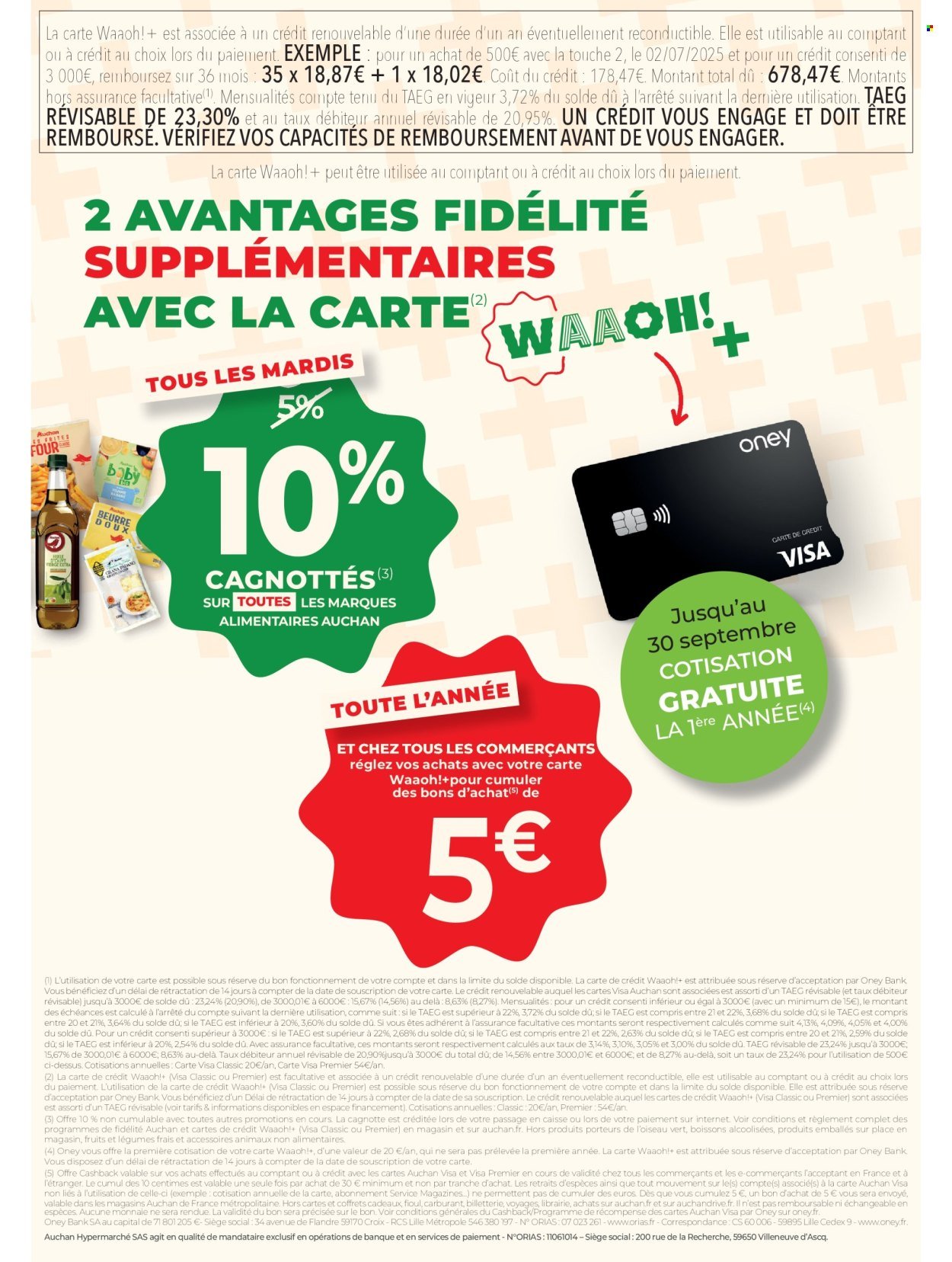 Catalogue AUCHAN - Petits prix écrémés (2025-09-09 - 2025-09-21)