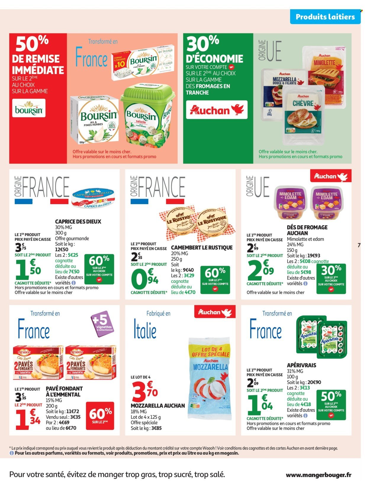 Catalogue AUCHAN - Petits prix écrémés (2025-09-09 - 2025-09-21)