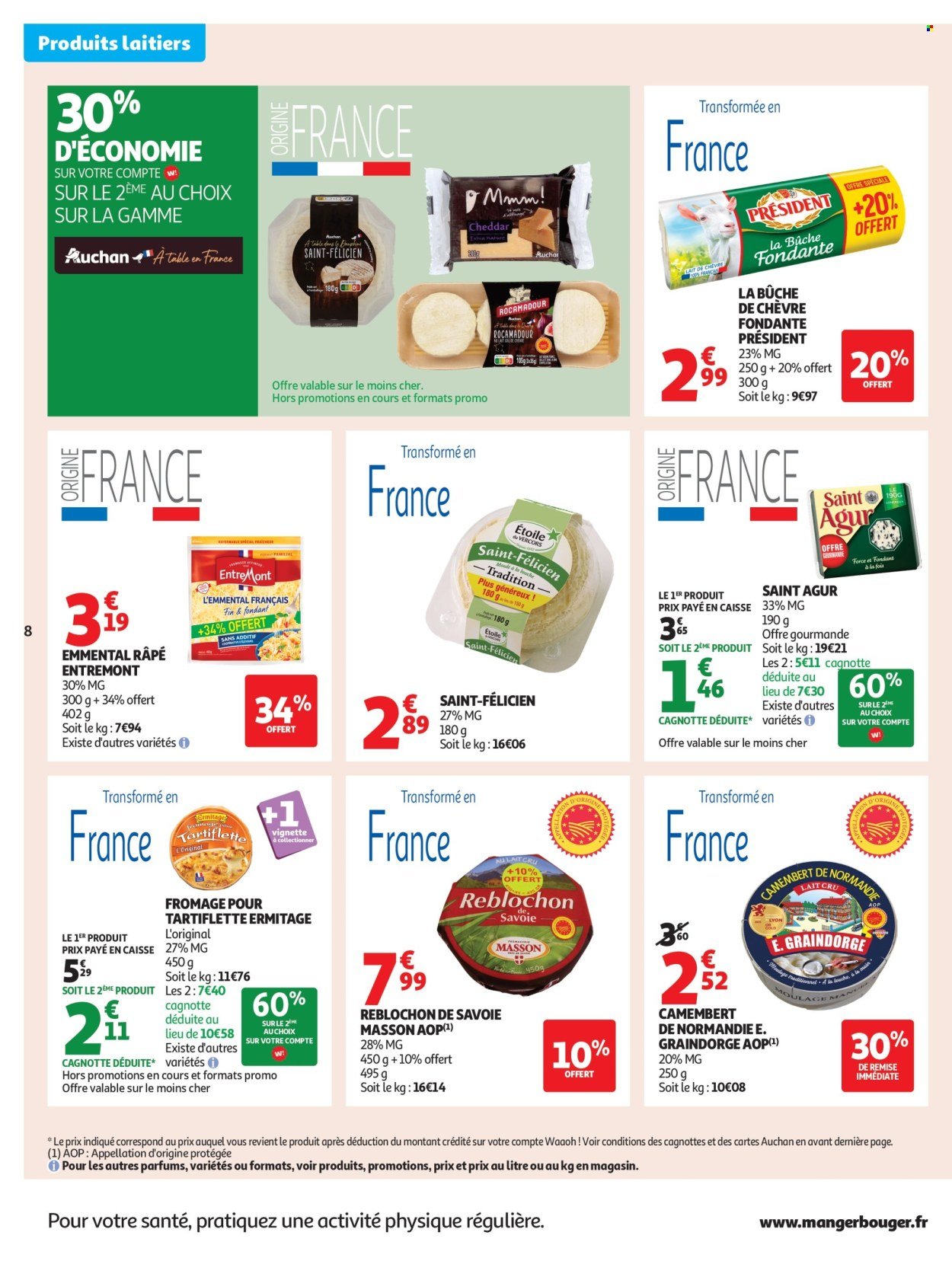 Catalogue AUCHAN - Petits prix écrémés (2025-09-09 - 2025-09-21)