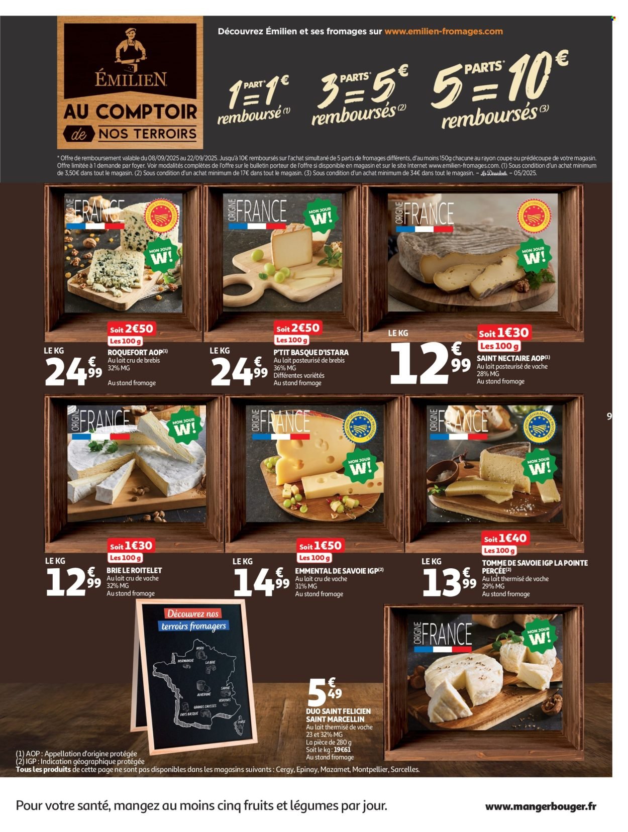 Catalogue AUCHAN - Petits prix écrémés (2025-09-09 - 2025-09-21)