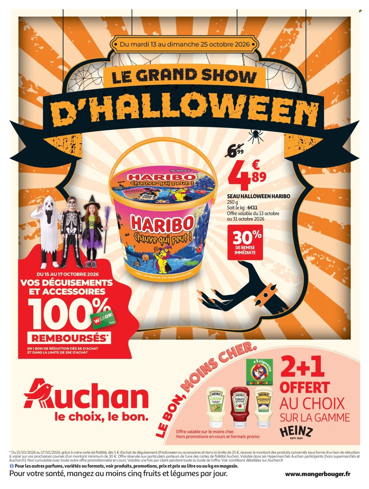 Catalogue AUCHAN - Halloween hypers