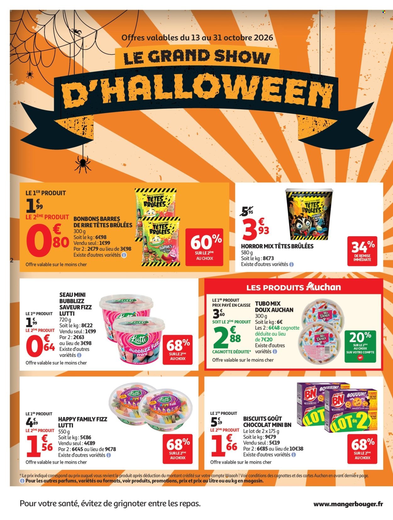 Catalogue AUCHAN - Halloween hypers