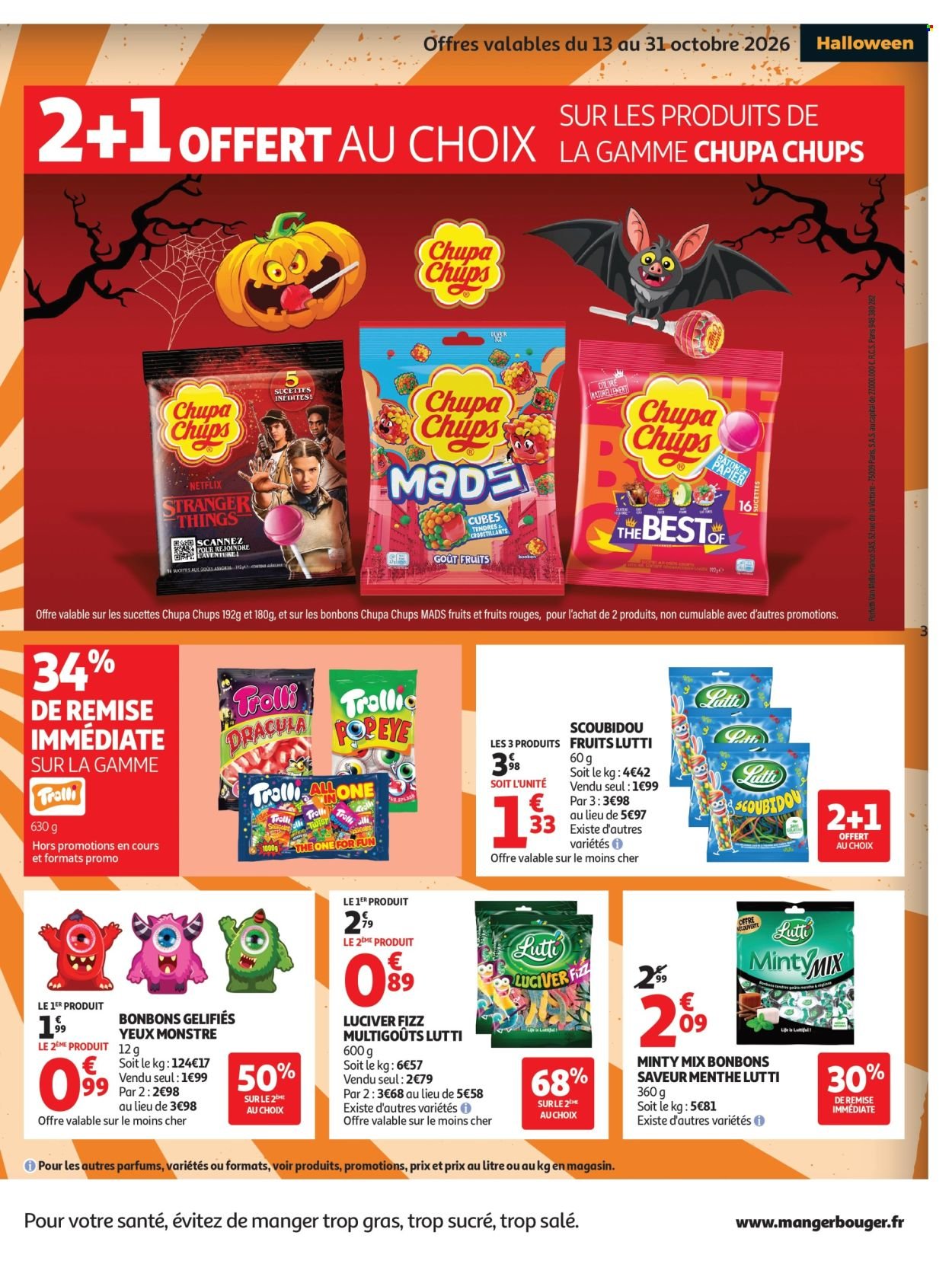 Catalogue AUCHAN - Halloween hypers