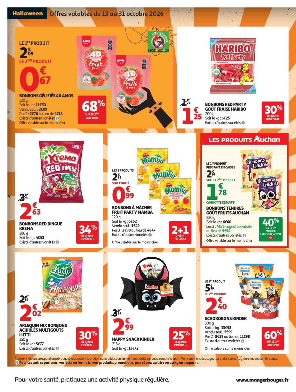 Catalogue AUCHAN - Halloween hypers