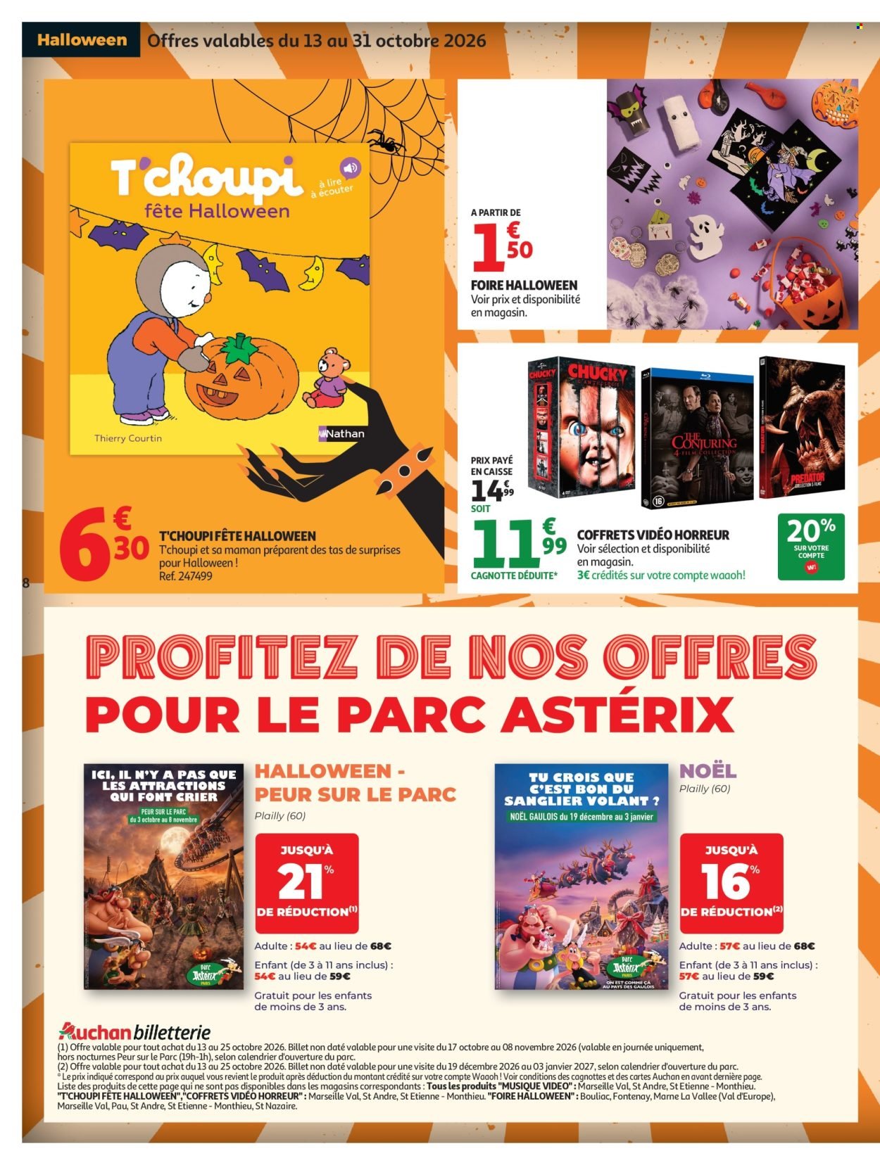 Catalogue AUCHAN - Halloween hypers