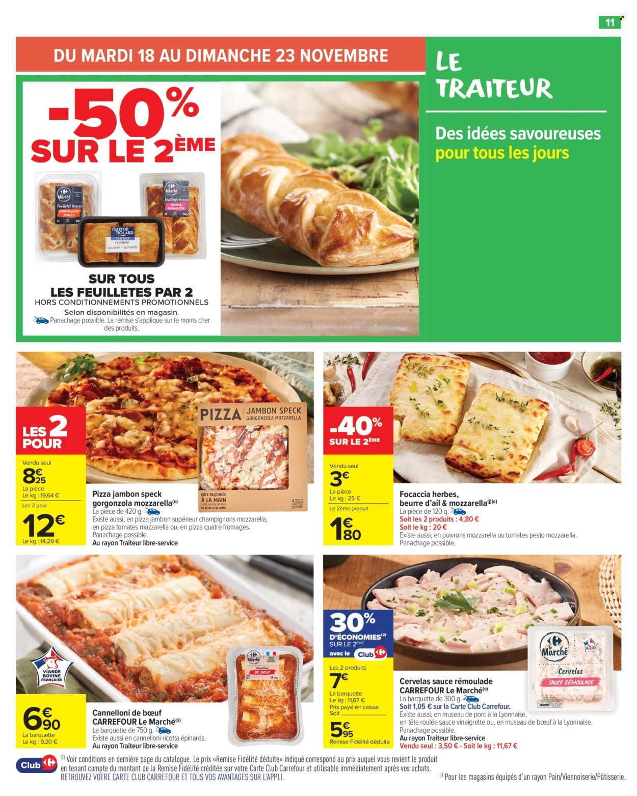 Catalogue CARREFOUR MARKET - UN NOËL POUR TOUS LES GOÛTS -50% SUR LE 2ÈME