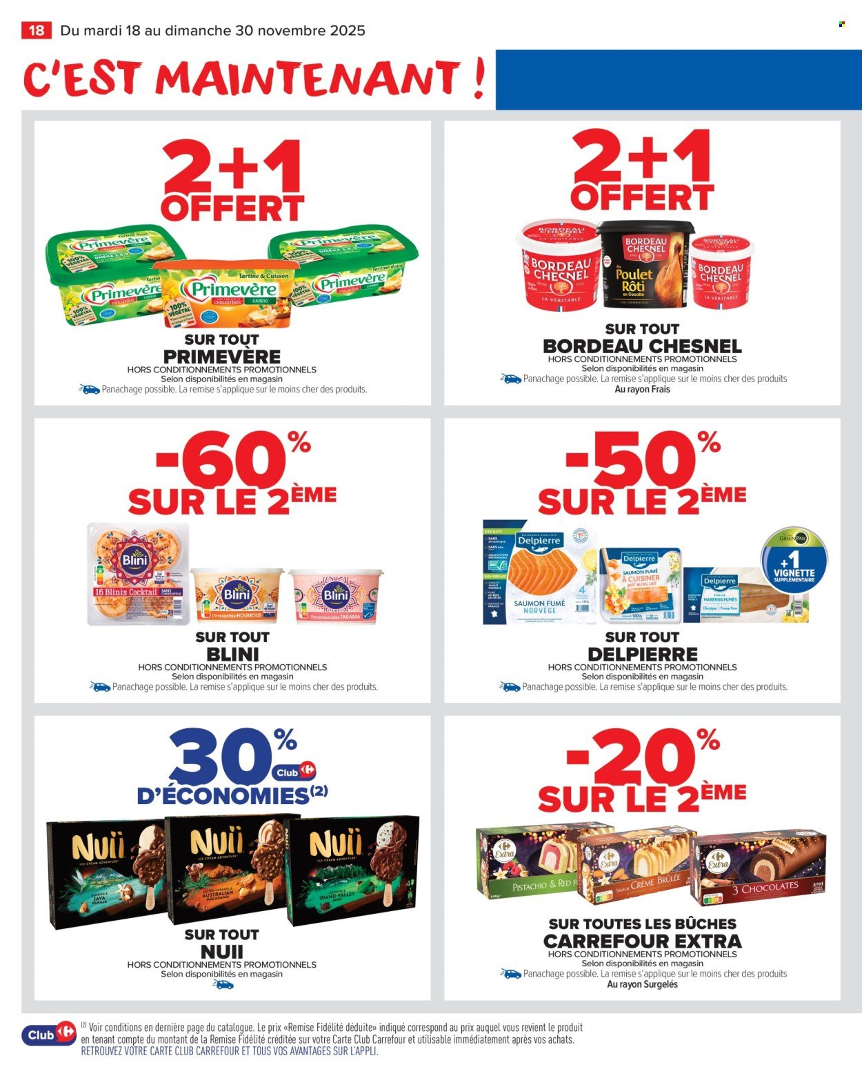 Catalogue CARREFOUR MARKET - UN NOËL POUR TOUS LES GOÛTS -50% SUR LE 2ÈME