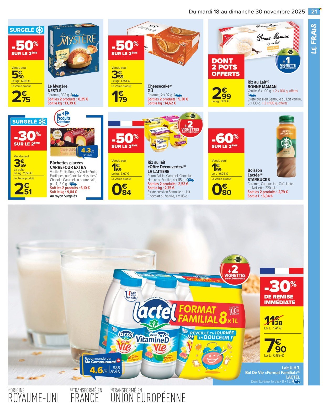 Catalogue CARREFOUR MARKET - UN NOËL POUR TOUS LES GOÛTS -50% SUR LE 2ÈME