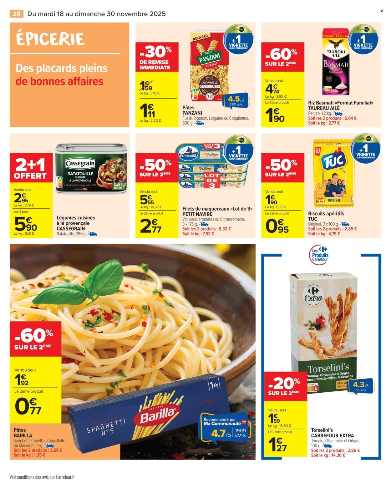 Catalogue CARREFOUR MARKET - UN NOËL POUR TOUS LES GOÛTS -50% SUR LE 2ÈME