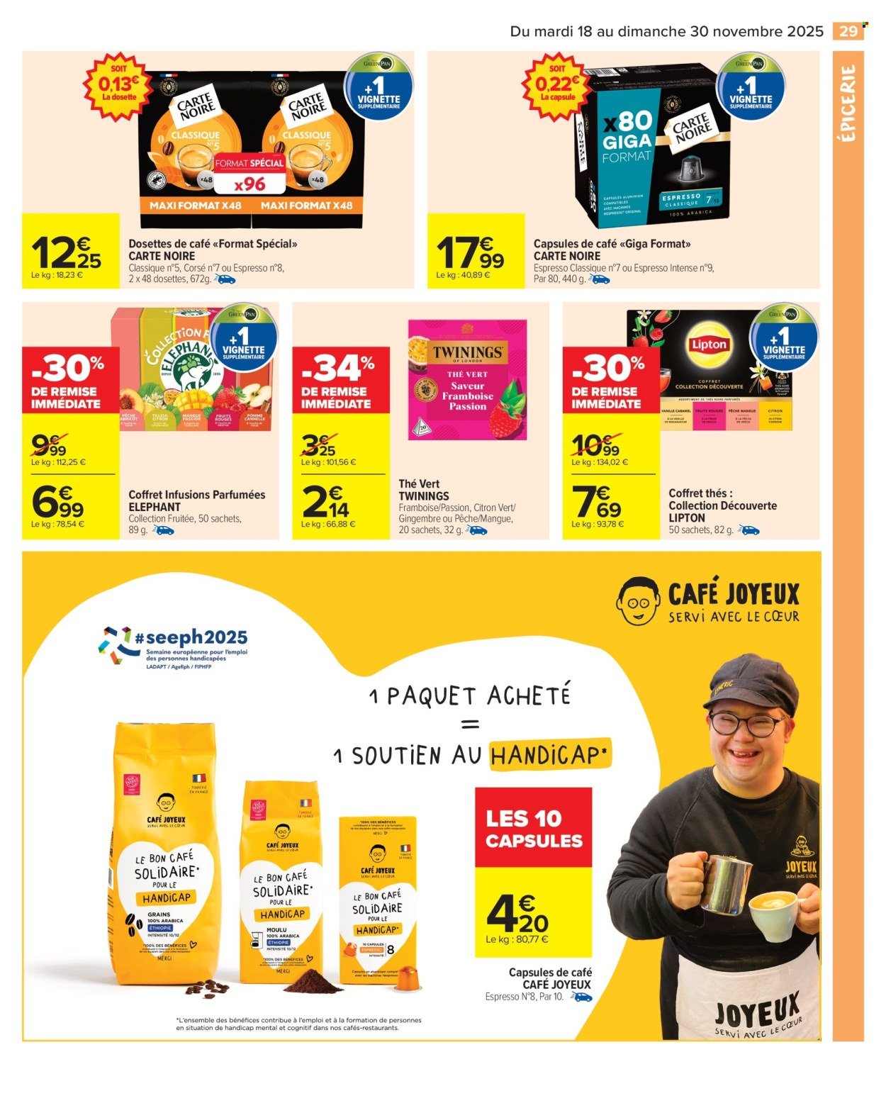 Catalogue CARREFOUR MARKET - UN NOËL POUR TOUS LES GOÛTS -50% SUR LE 2ÈME