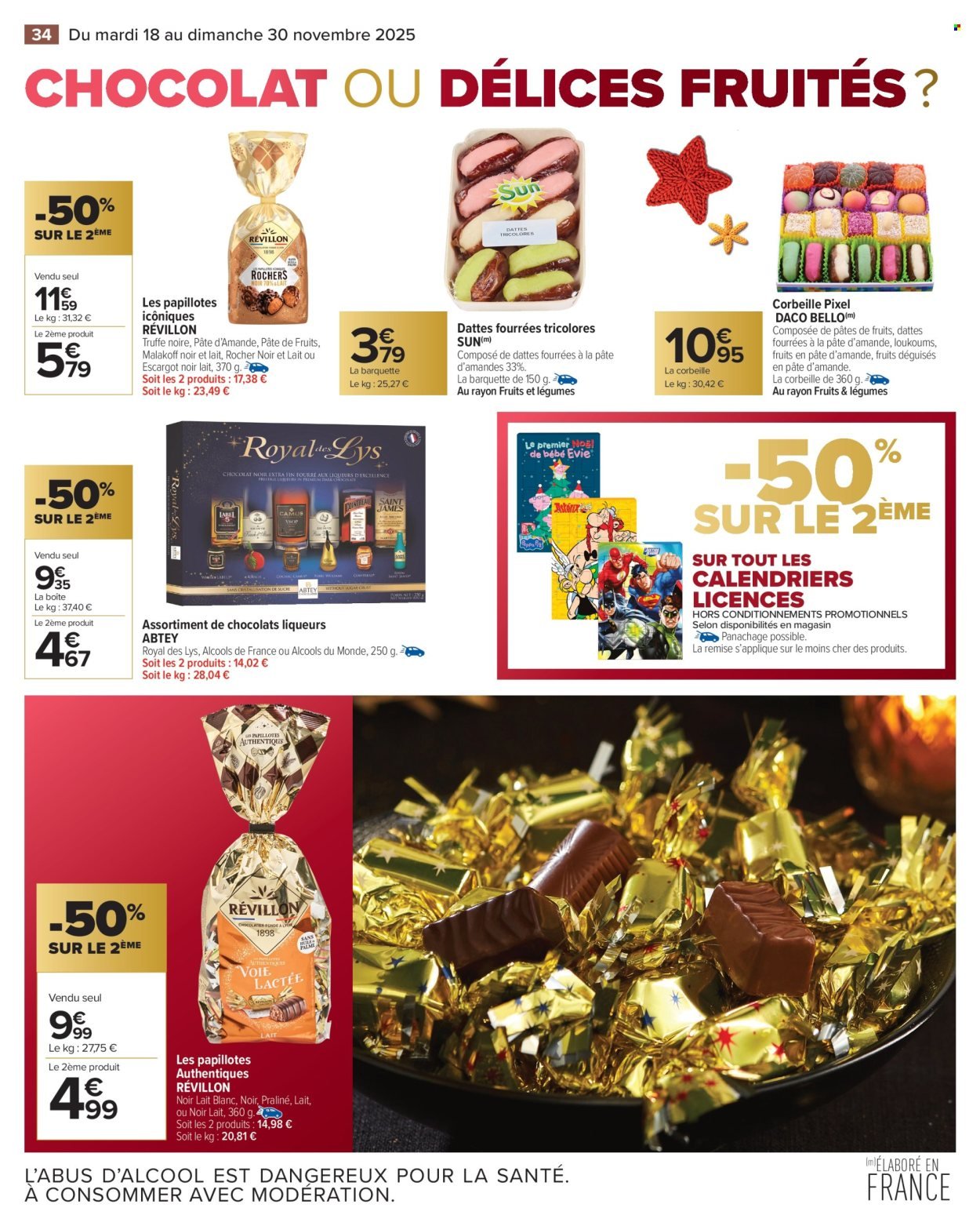Catalogue CARREFOUR MARKET - UN NOËL POUR TOUS LES GOÛTS -50% SUR LE 2ÈME