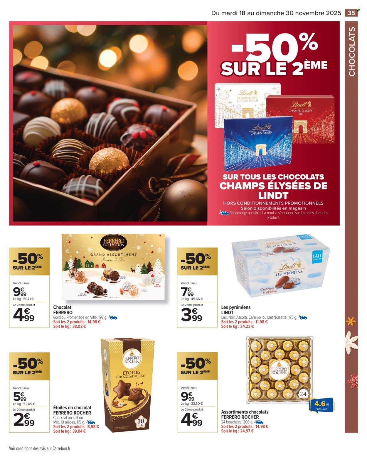 Catalogue CARREFOUR MARKET - UN NOËL POUR TOUS LES GOÛTS -50% SUR LE 2ÈME