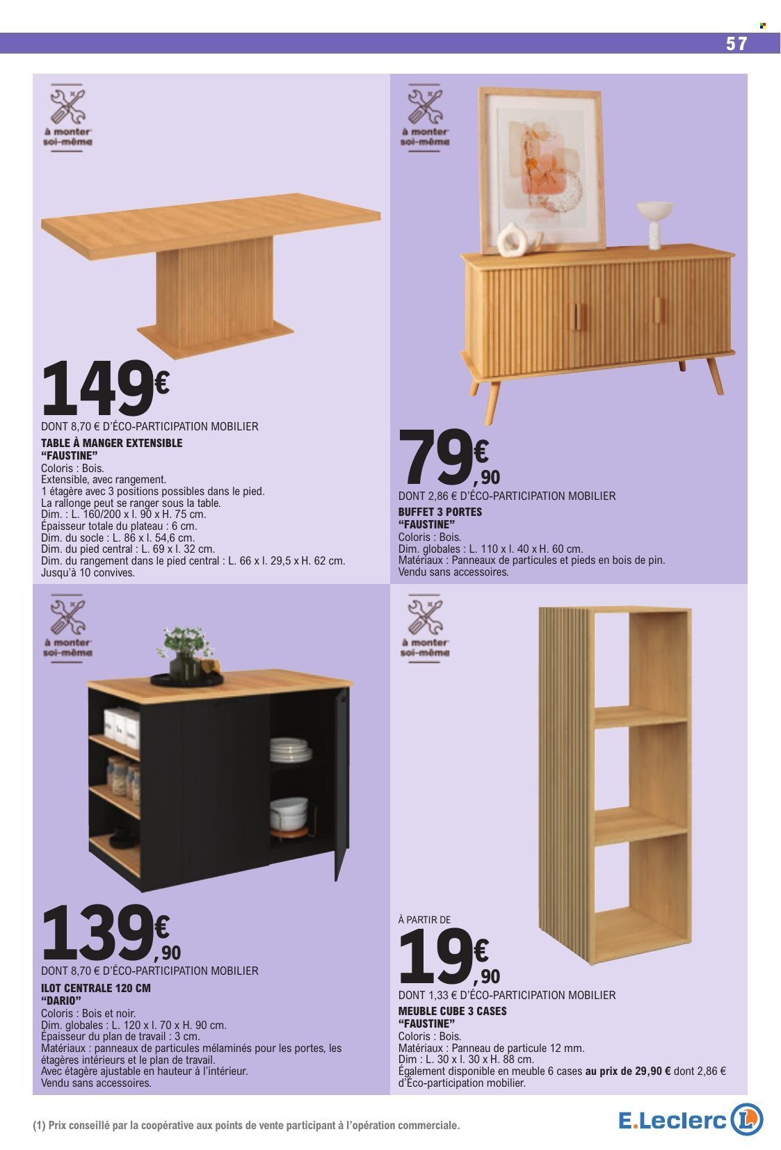 Catalogue E.LECLERC - DEPENSER MOINS
