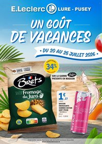 Catalogue E.LECLERC - UN GOUT DE VACANCES