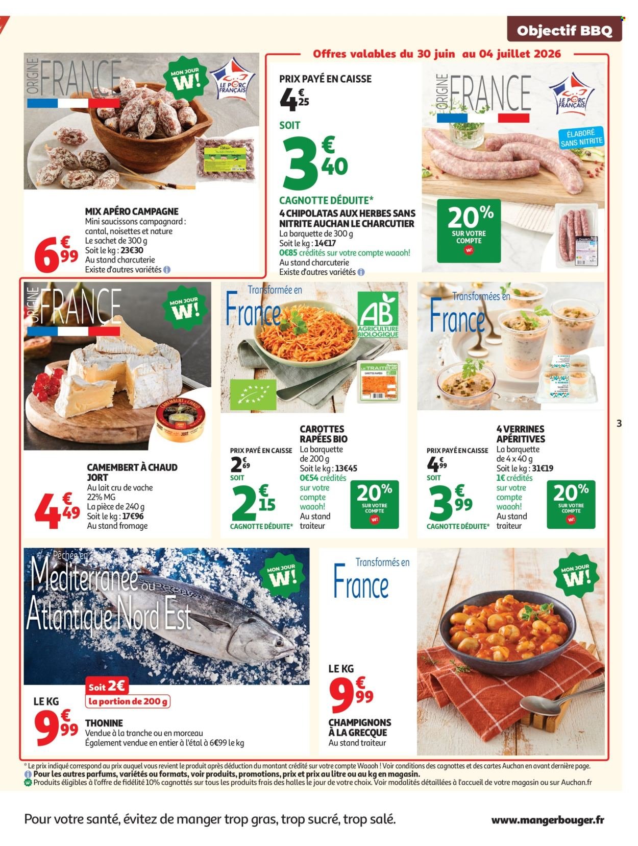 Catalogue AUCHAN - Barbecue, promos hypers