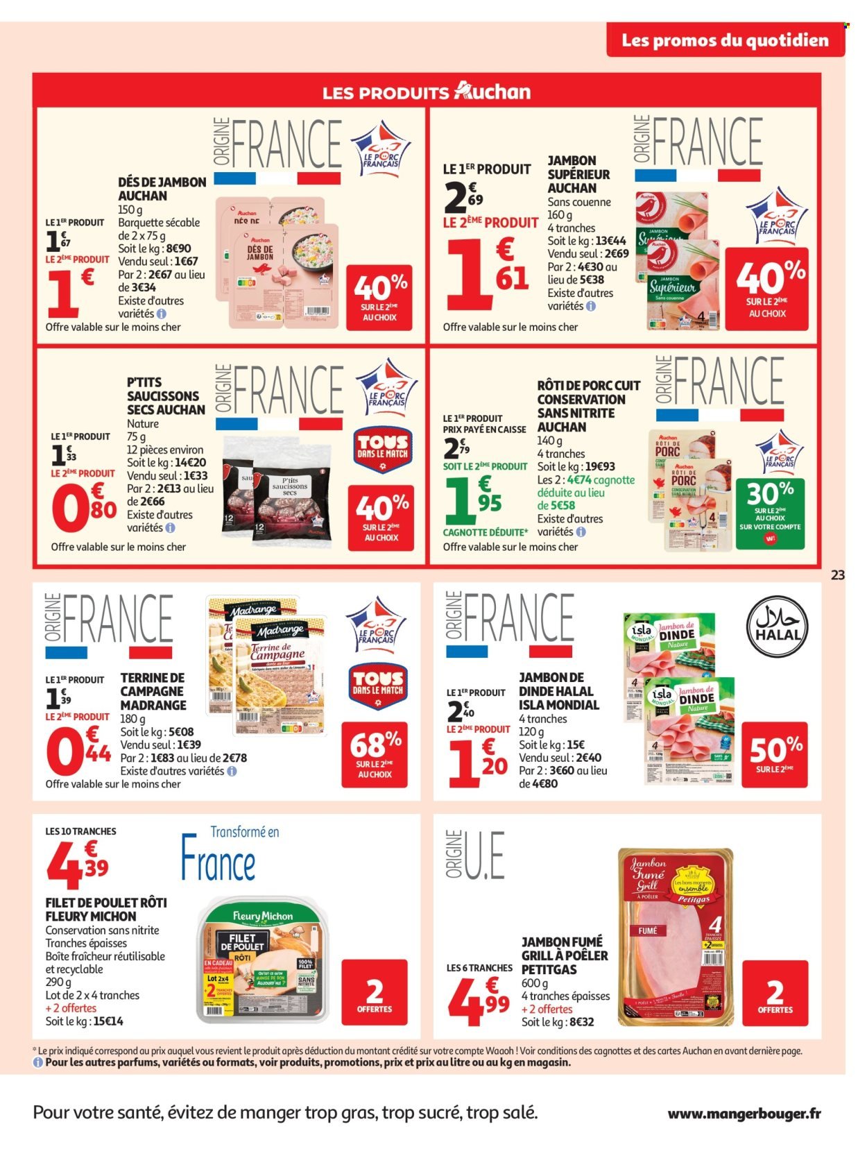 Catalogue AUCHAN - Barbecue, promos hypers