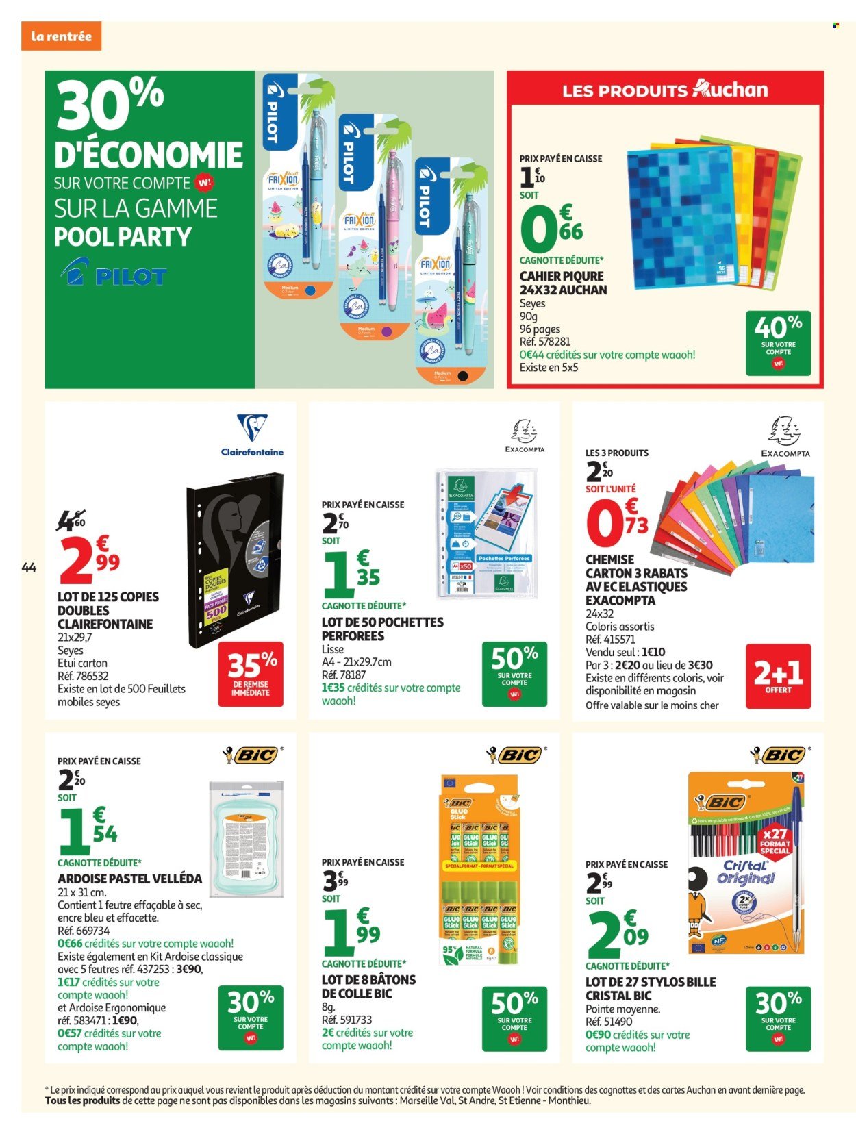 Catalogue AUCHAN - Barbecue, promos hypers