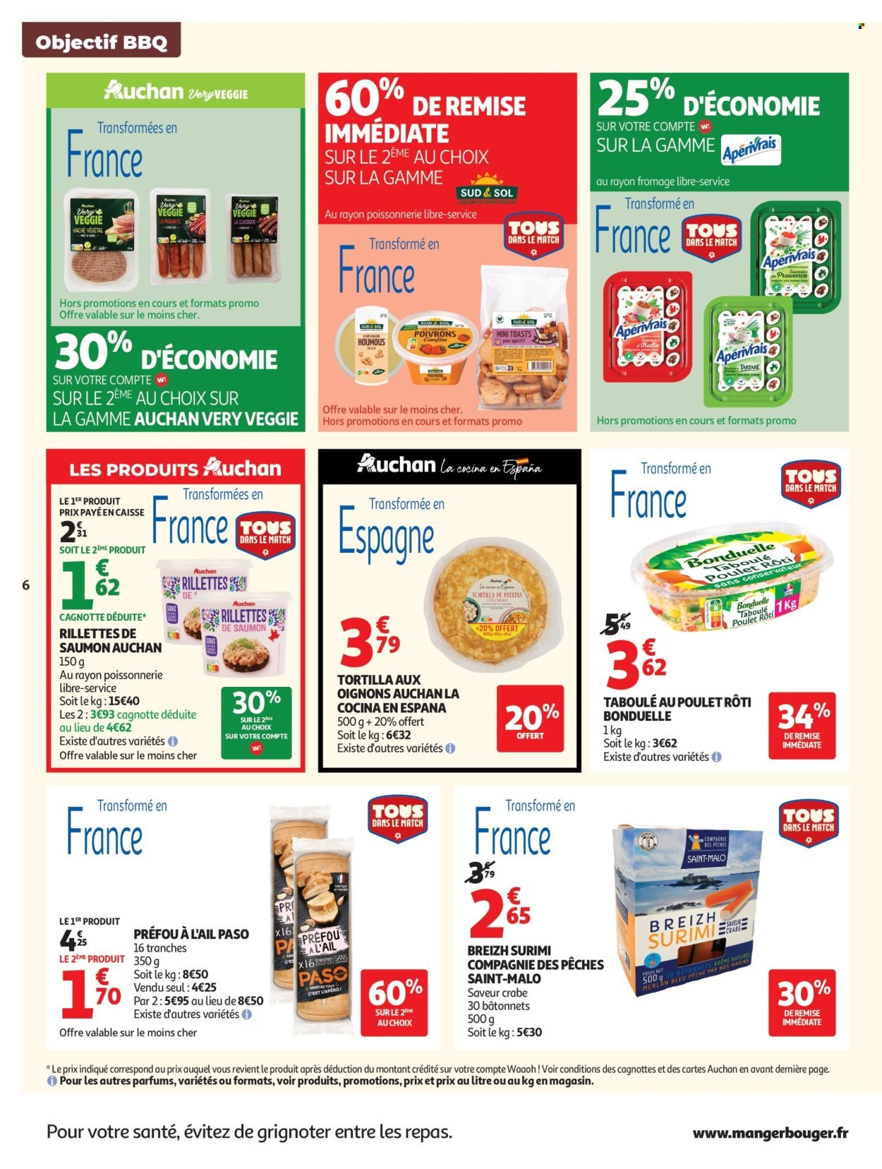 Catalogue AUCHAN - Barbecue, promos hypers