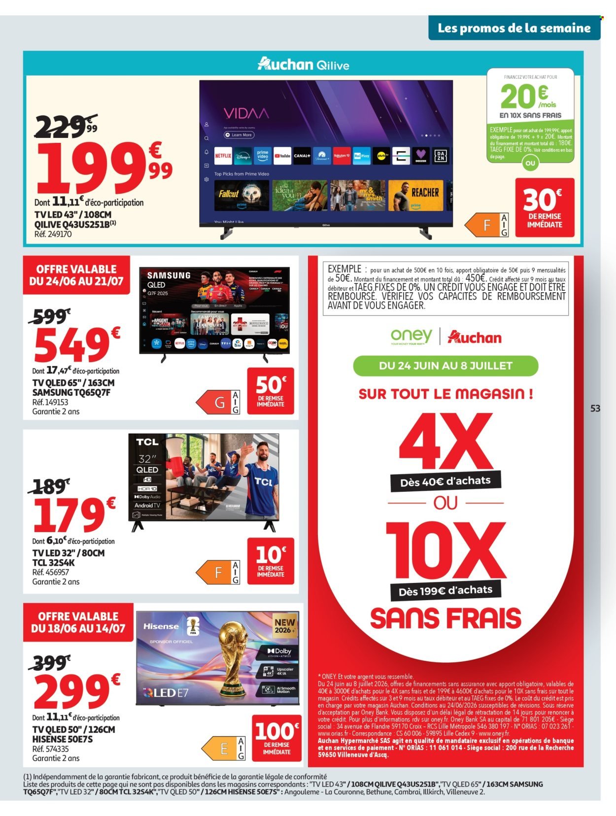 Catalogue AUCHAN - Barbecue, promos hypers