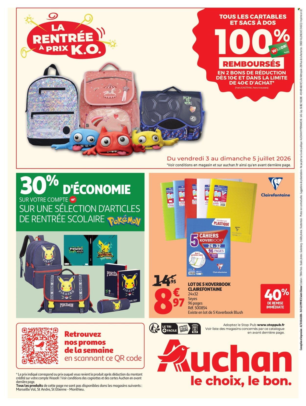 Catalogue AUCHAN - Barbecue, promos hypers