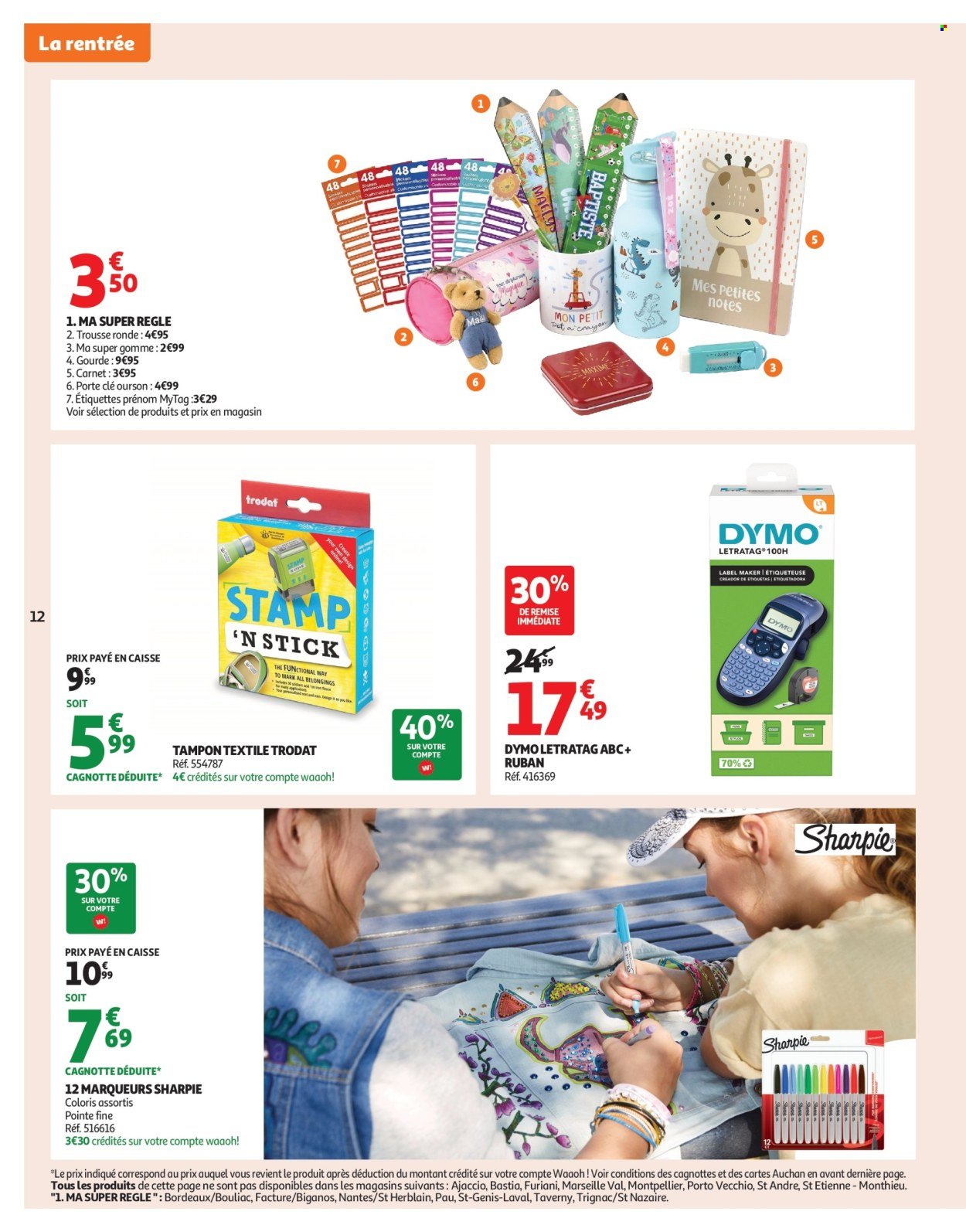 Catalogue AUCHAN - Rentrée des classes : c'est bon de rentrer moins cher (2025-08-19 - 2025-09-07)