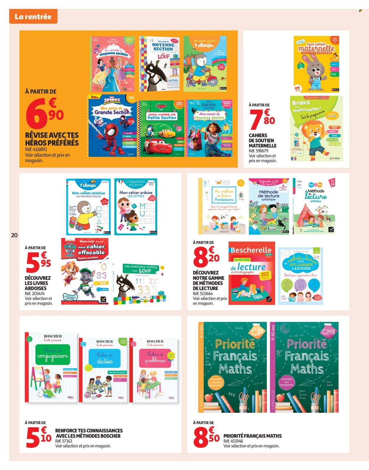 Catalogue AUCHAN - Rentrée des classes : c'est bon de rentrer moins cher (2025-08-19 - 2025-09-07)