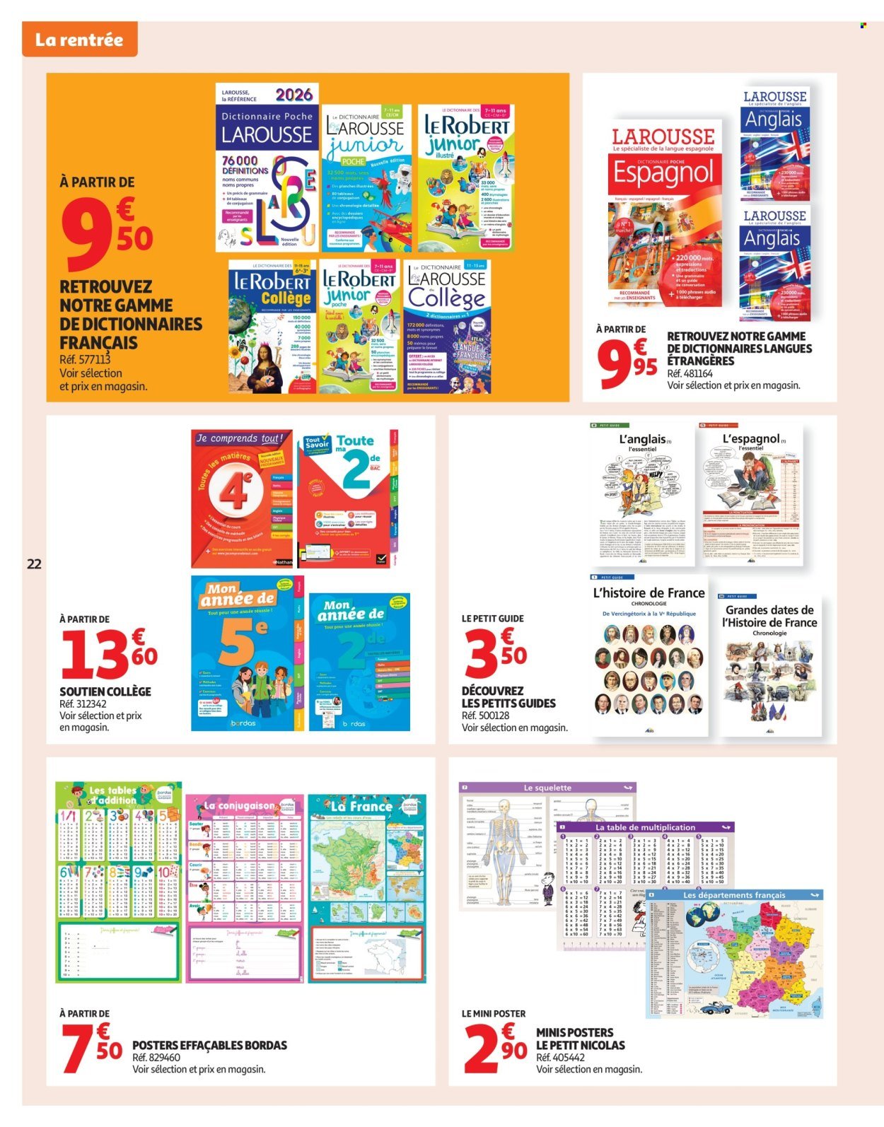 Catalogue AUCHAN - Rentrée des classes : c'est bon de rentrer moins cher (2025-08-19 - 2025-09-07)