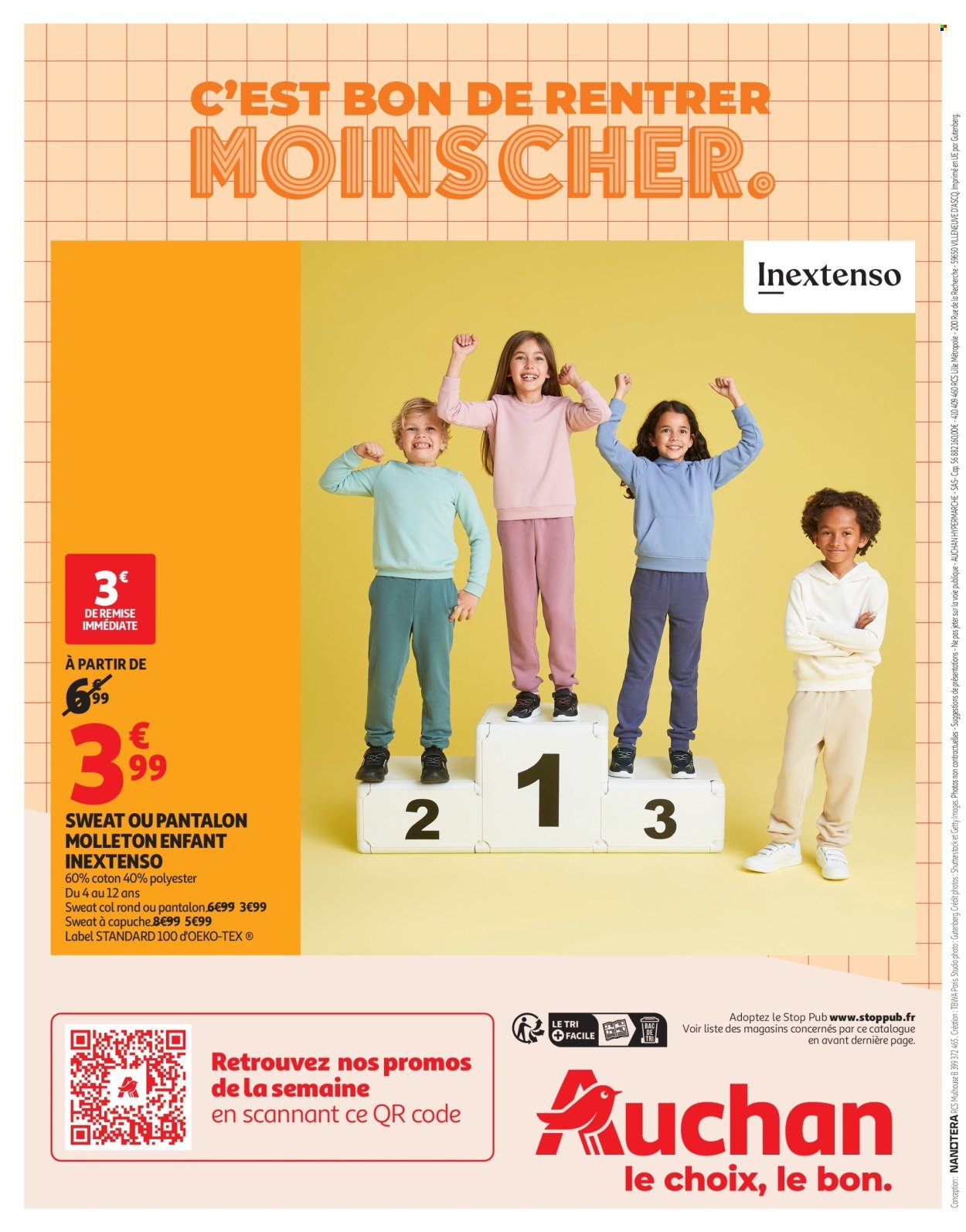 Catalogue AUCHAN - Rentrée des classes : c'est bon de rentrer moins cher (2025-08-19 - 2025-09-07)