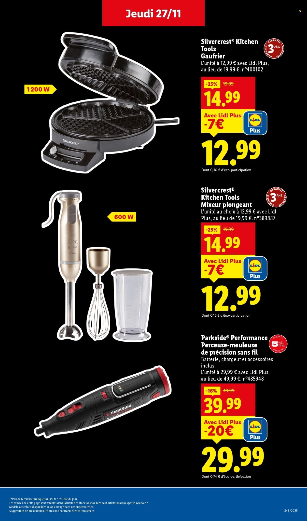 Catalogue LIDL - Les promos de la semaine