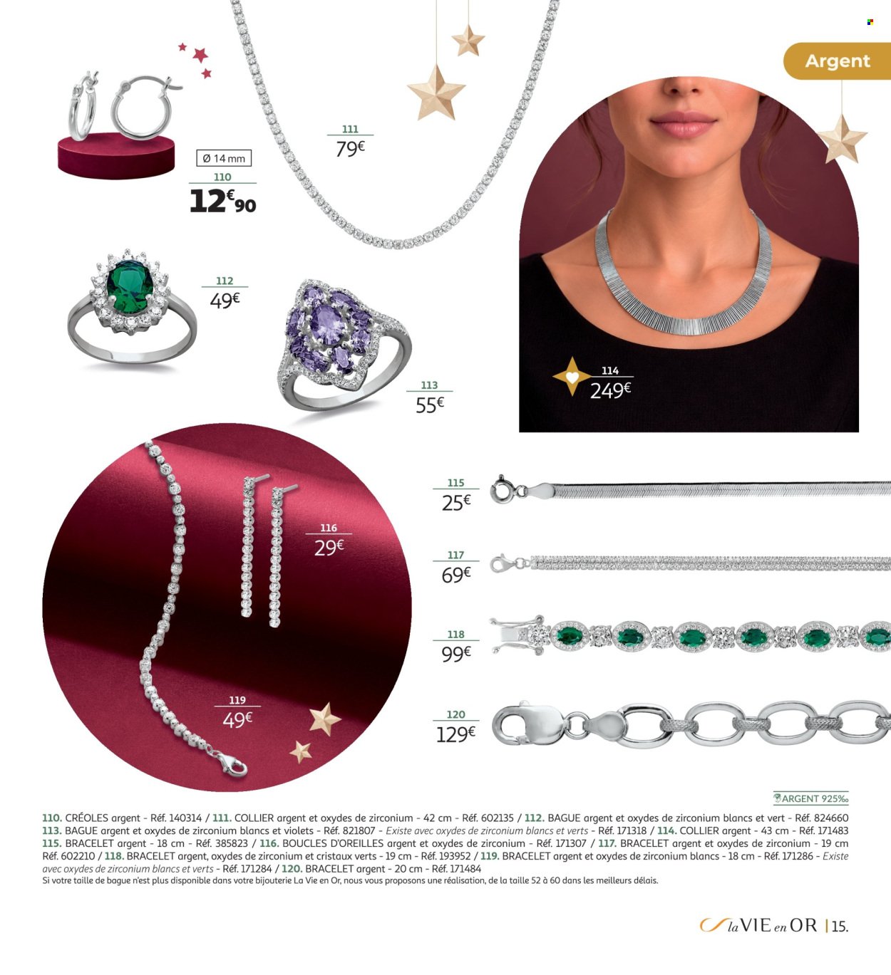 Catalogue AUCHAN - Bijoux pour les fêtes