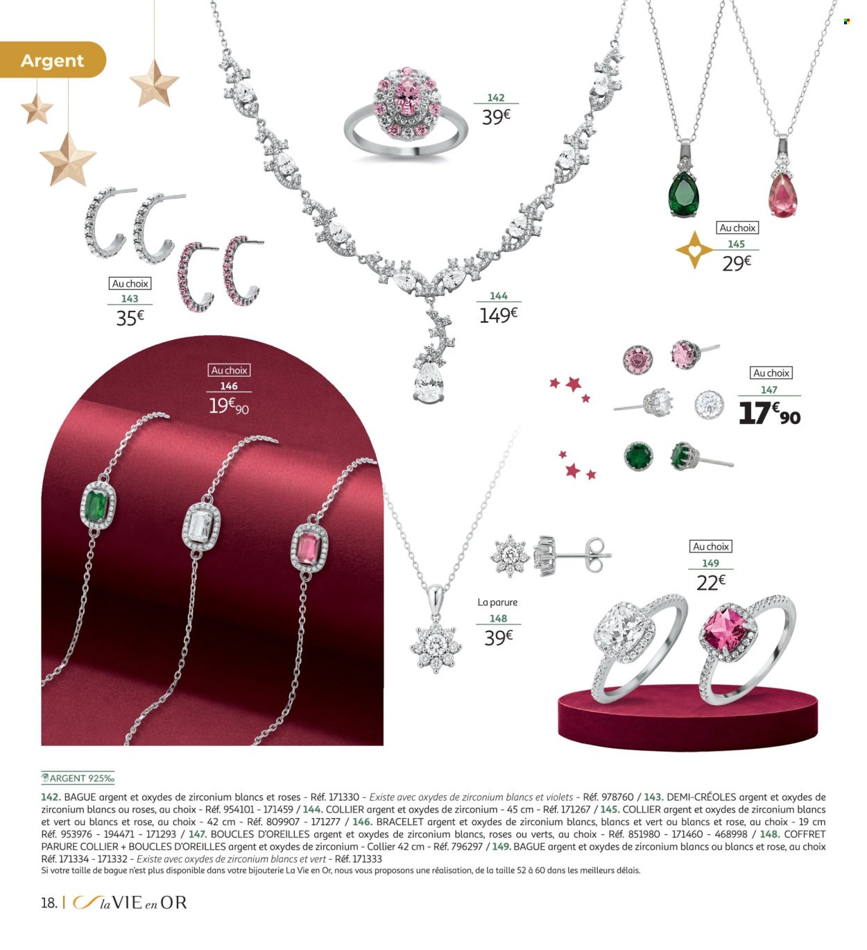 Catalogue AUCHAN - Bijoux pour les fêtes