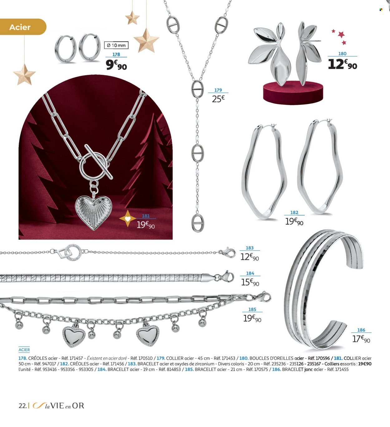 Catalogue AUCHAN - Bijoux pour les fêtes