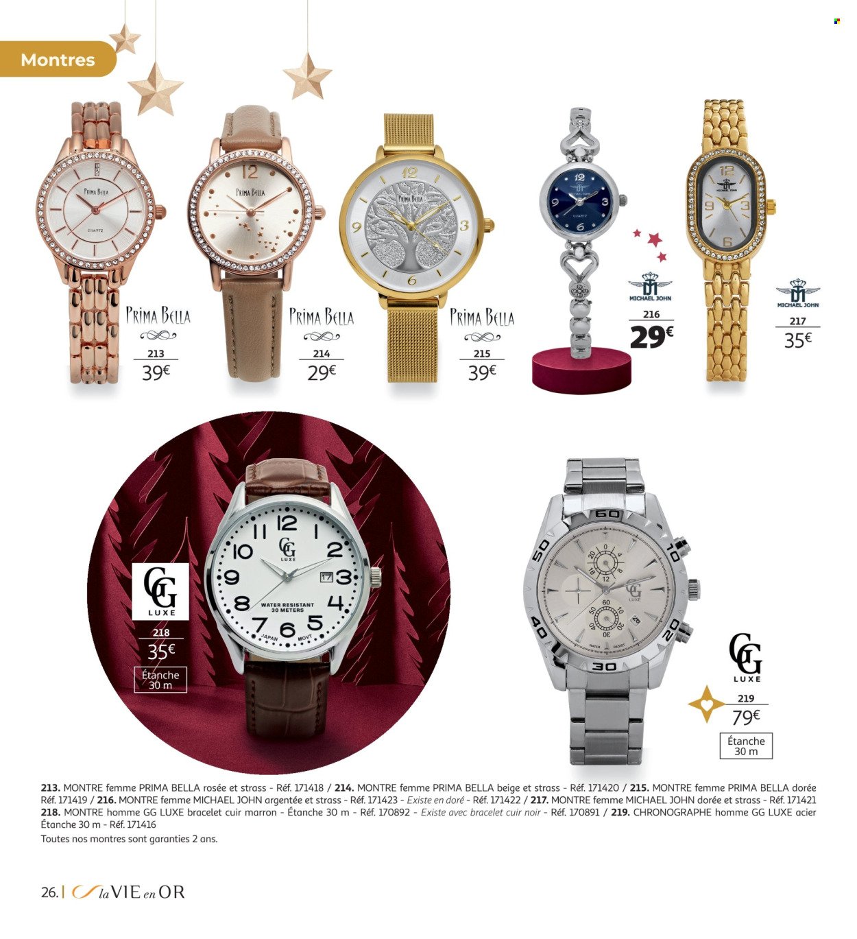 Catalogue AUCHAN - Bijoux pour les fêtes