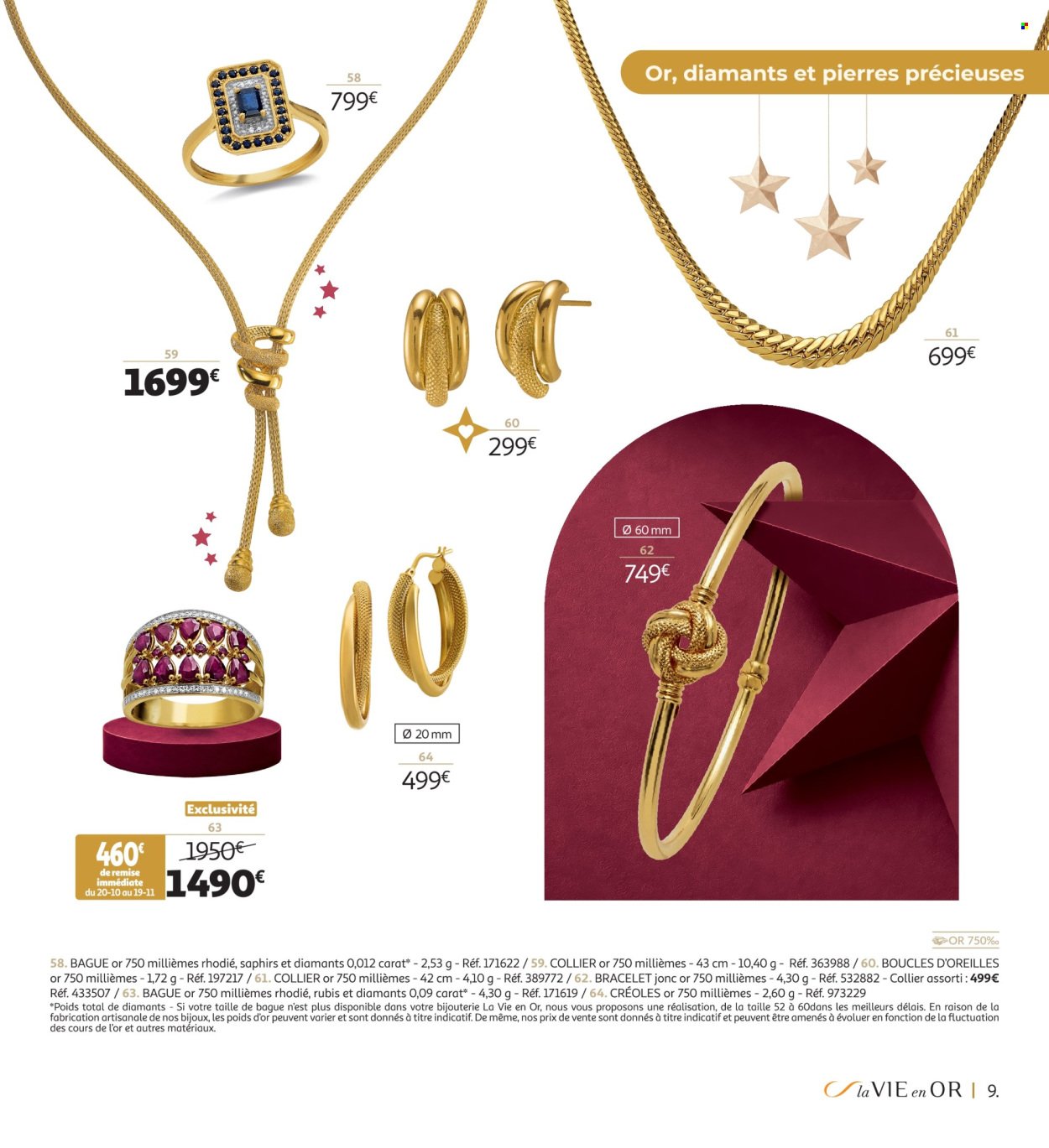 Catalogue AUCHAN - Bijoux pour les fêtes