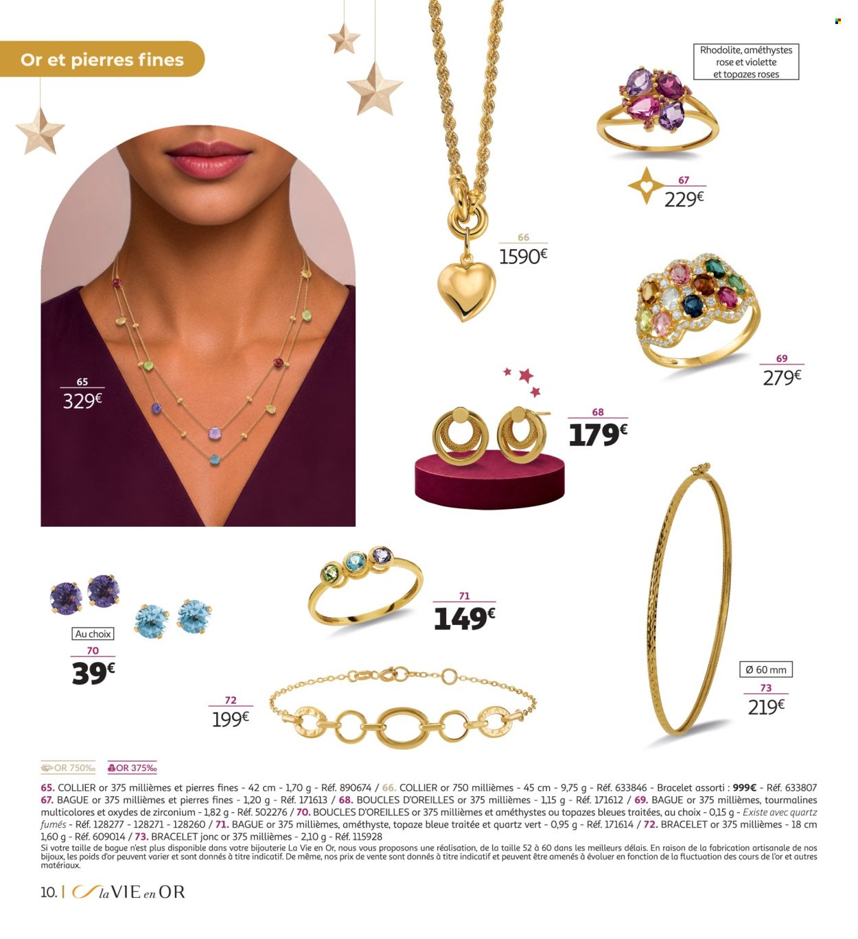 Catalogue AUCHAN - Bijoux pour les fêtes