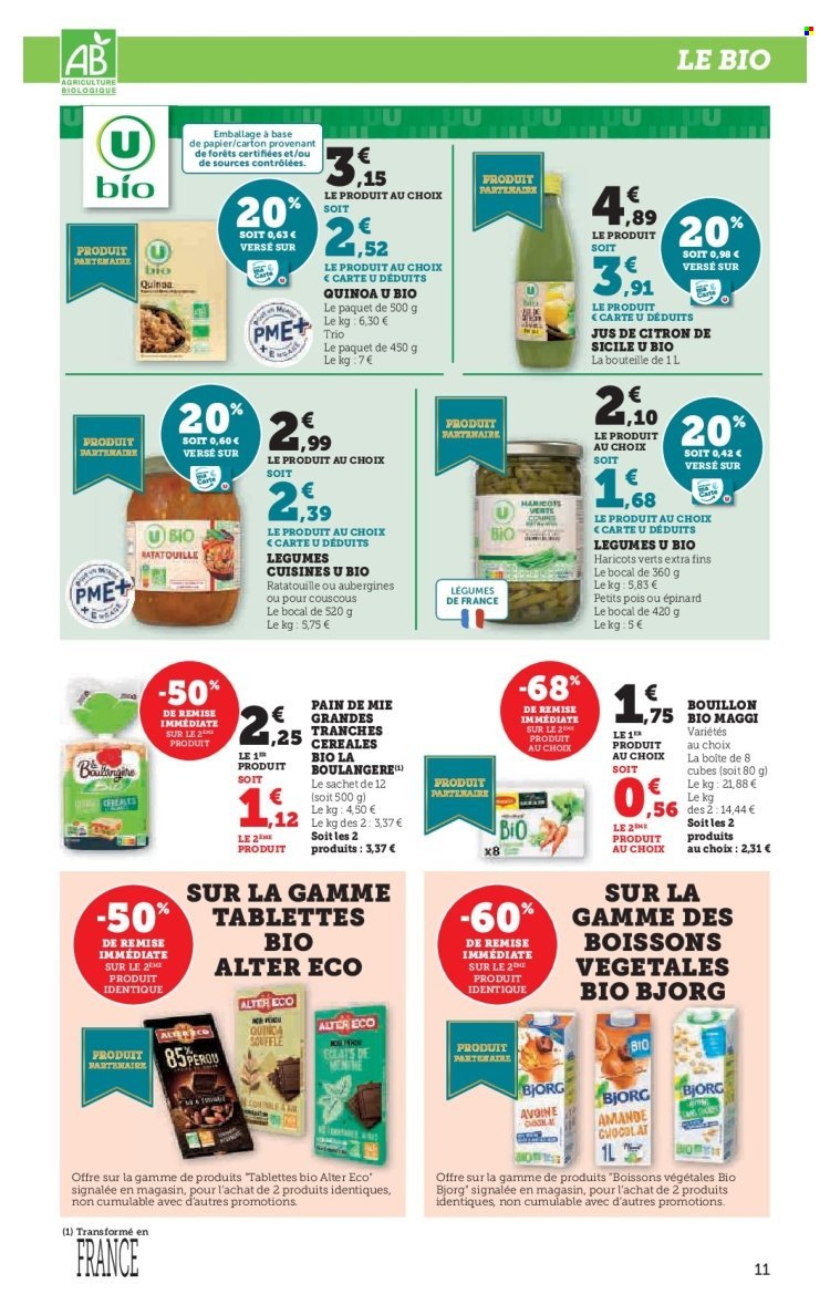 Catalogue SUPER U - Les prix bas de la semaine