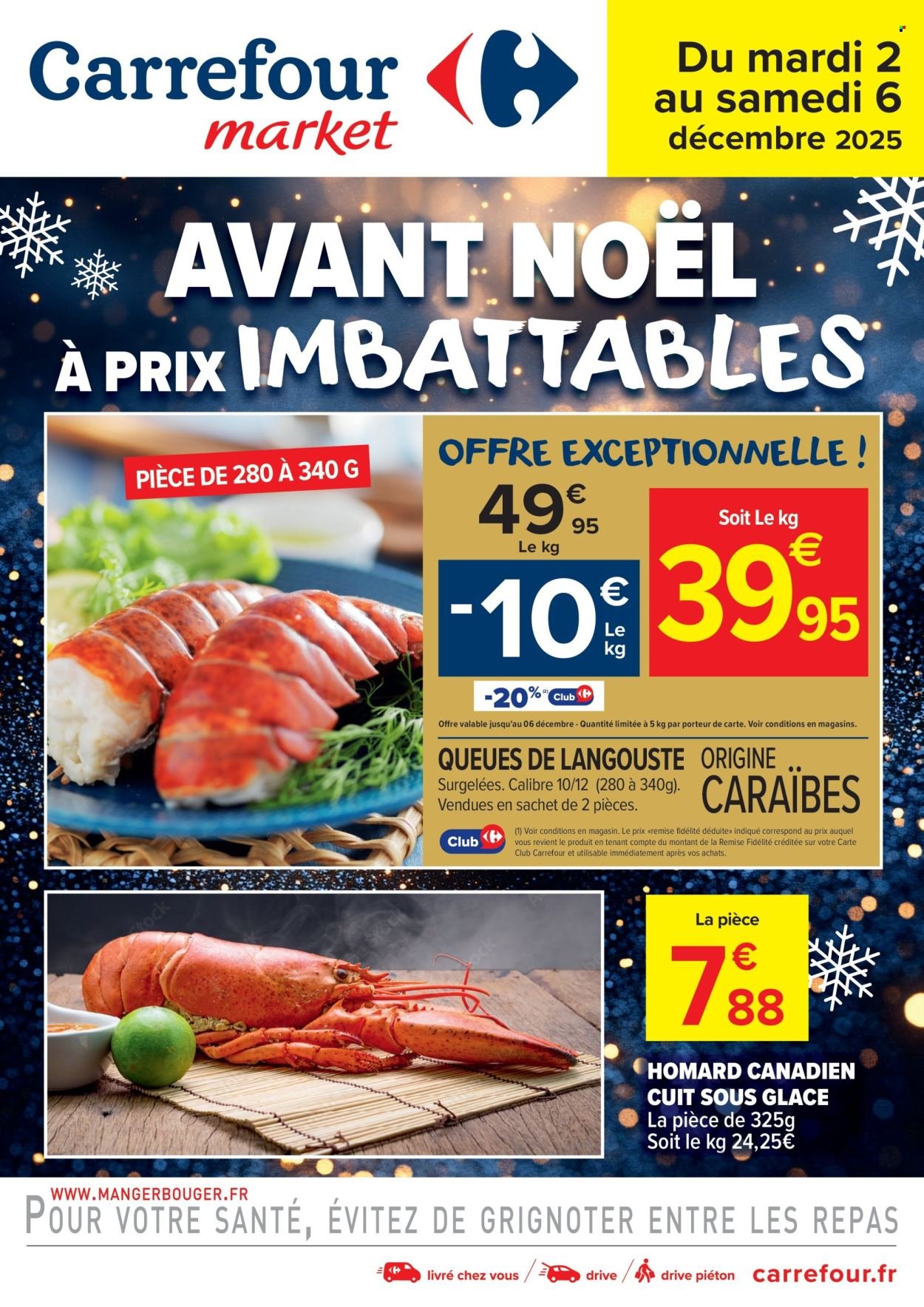 Catalogue CARREFOUR MARKET - AVANT NOËL À PRIX IMBATTABLES