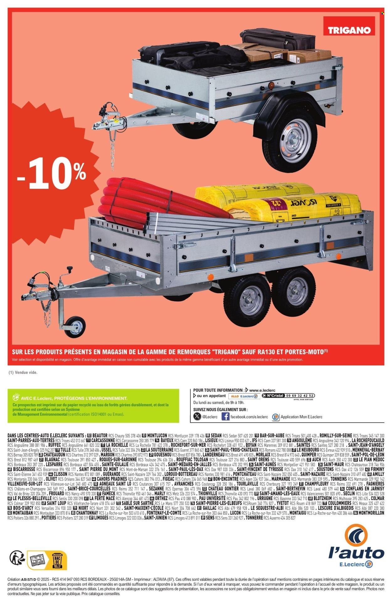 Catalogue E.LECLERC - AVIS D'ECONOMIE