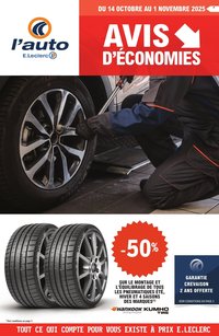 Catalogue E.LECLERC - AVIS D'ECONOMIE