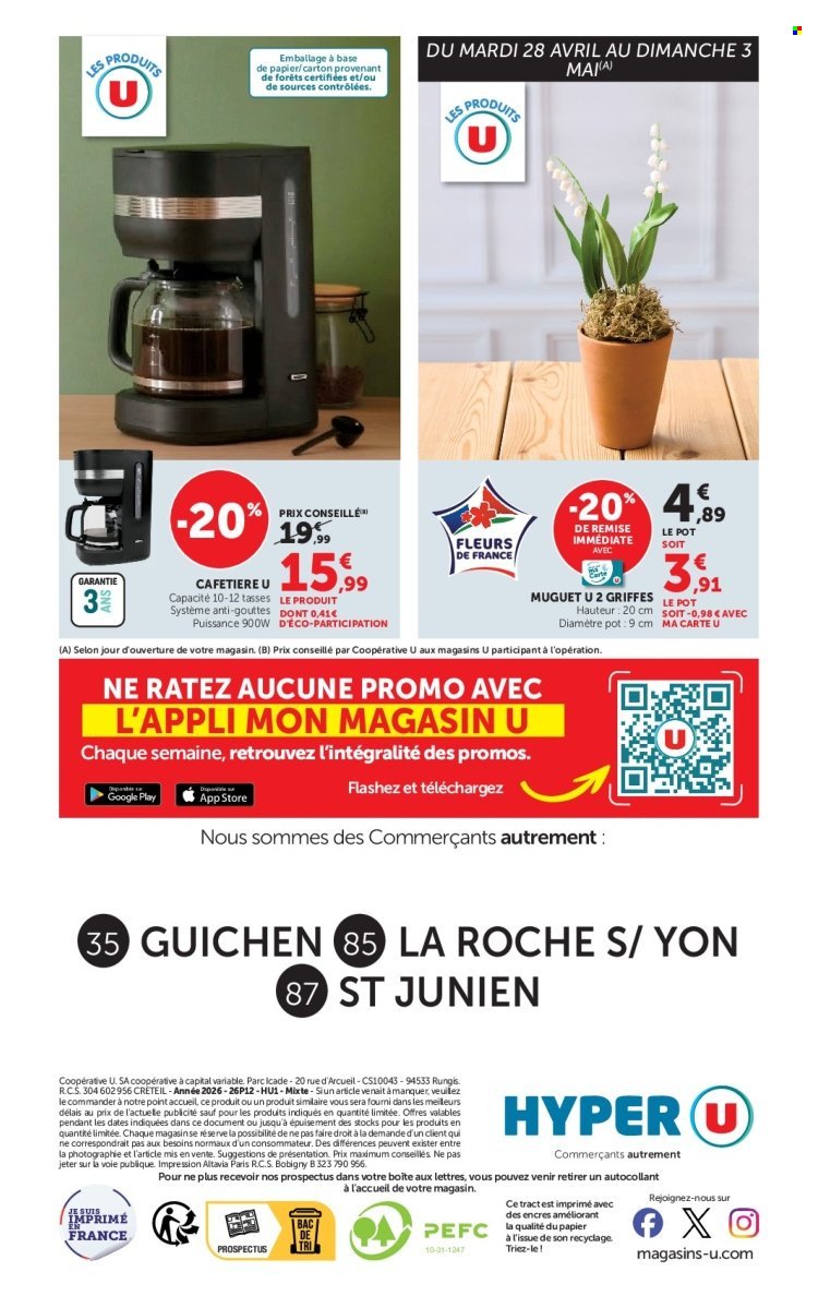 Catalogue HYPER U - Les prix bas de la semaine
