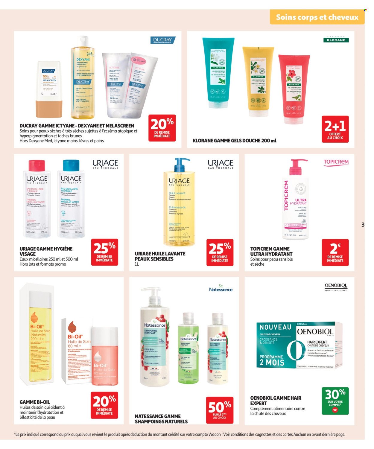 Catalogue AUCHAN - Pour les peaux à tendance économe (2025-07-29 - 2025-08-18)