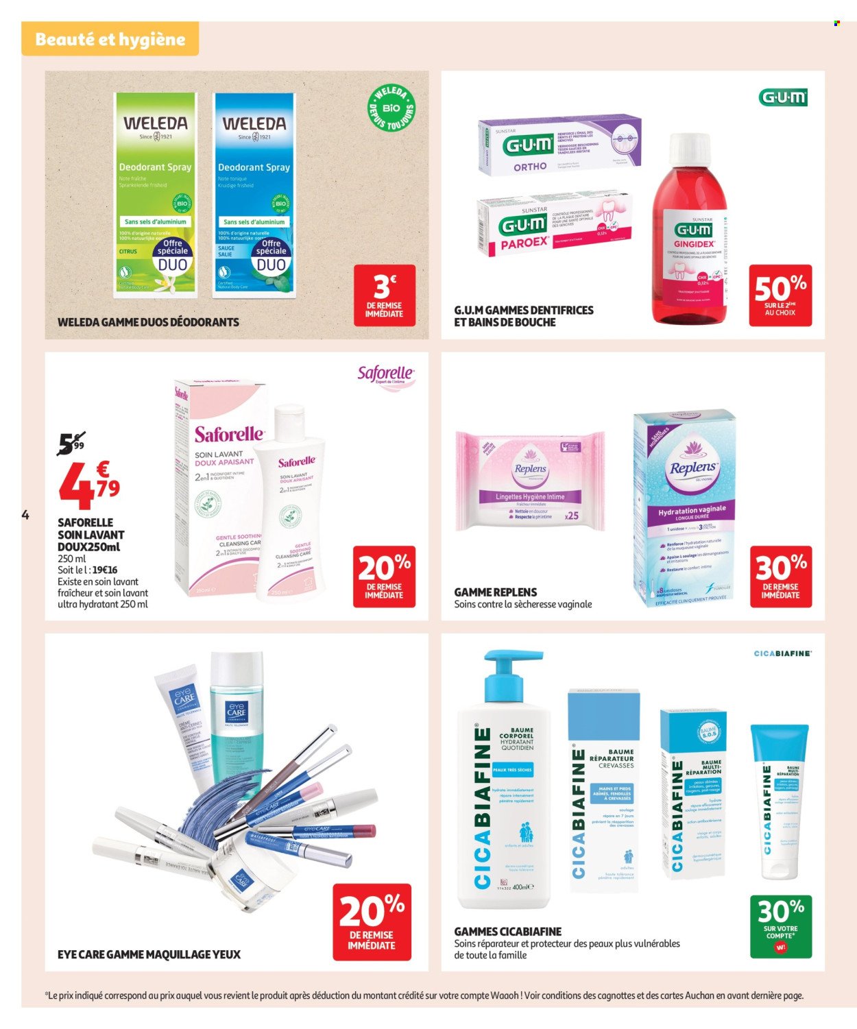 Catalogue AUCHAN - Pour les peaux à tendance économe (2025-07-29 - 2025-08-18)