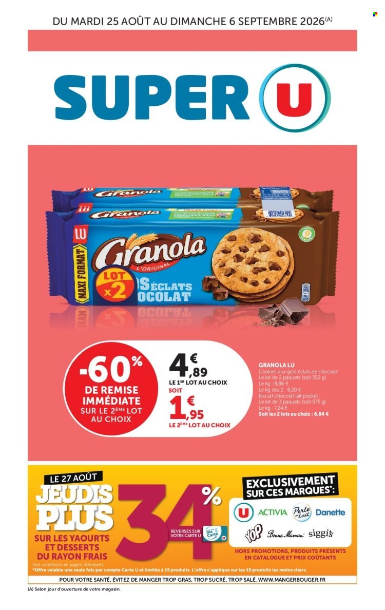 Catalogue SUPER U - Les prix bas de la semaine