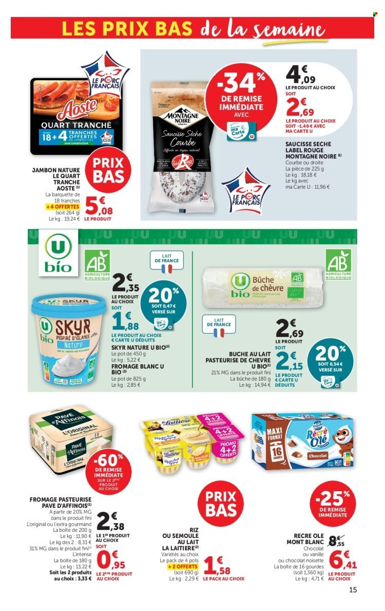 Catalogue SUPER U - Les prix bas de la semaine
