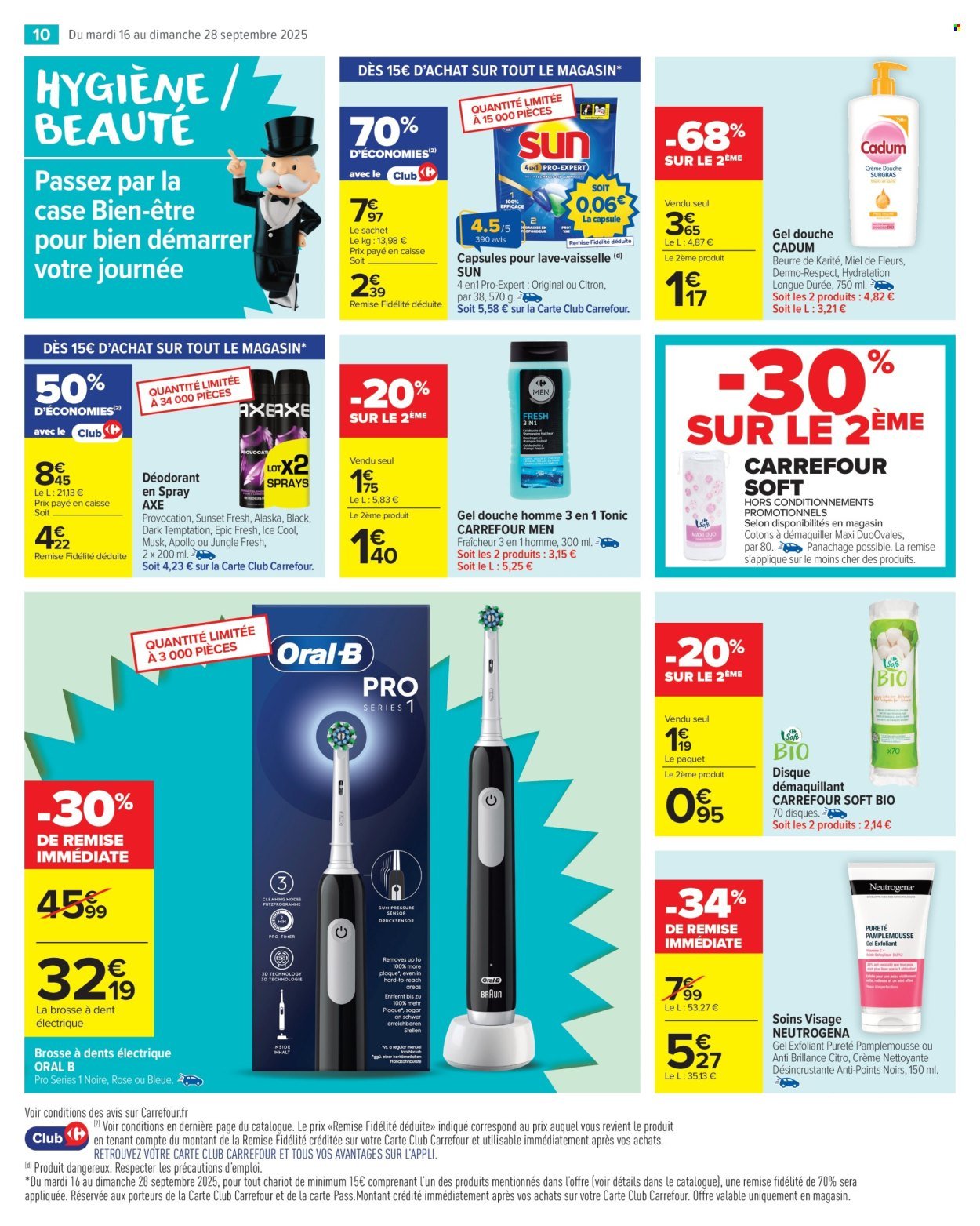 Catalogue CARREFOUR MARKET - LE MOIS MONOPOLY 80% SUR LE 2ÈME (2025-09-16 - 2025-09-28)