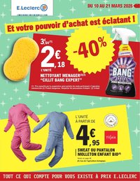 Catalogue E.LECLERC - DEPENSER MOINS