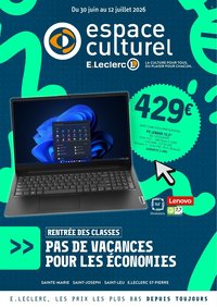 Catalogue E.LECLERC - Du mardi 30 juin 2026