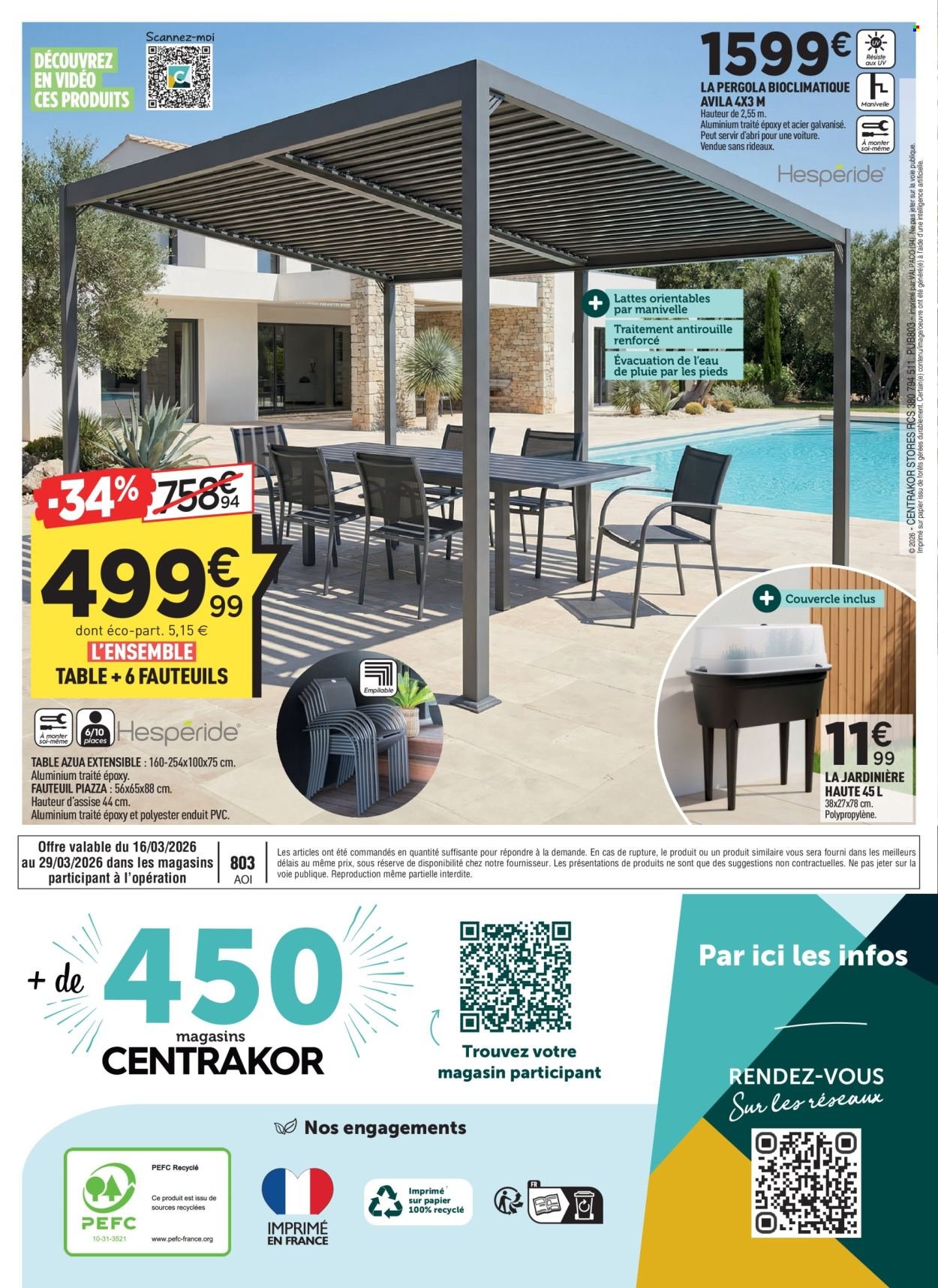 Catalogue CENTRAKOR - JARDIN (2026-03-16 - 2026-03-29)