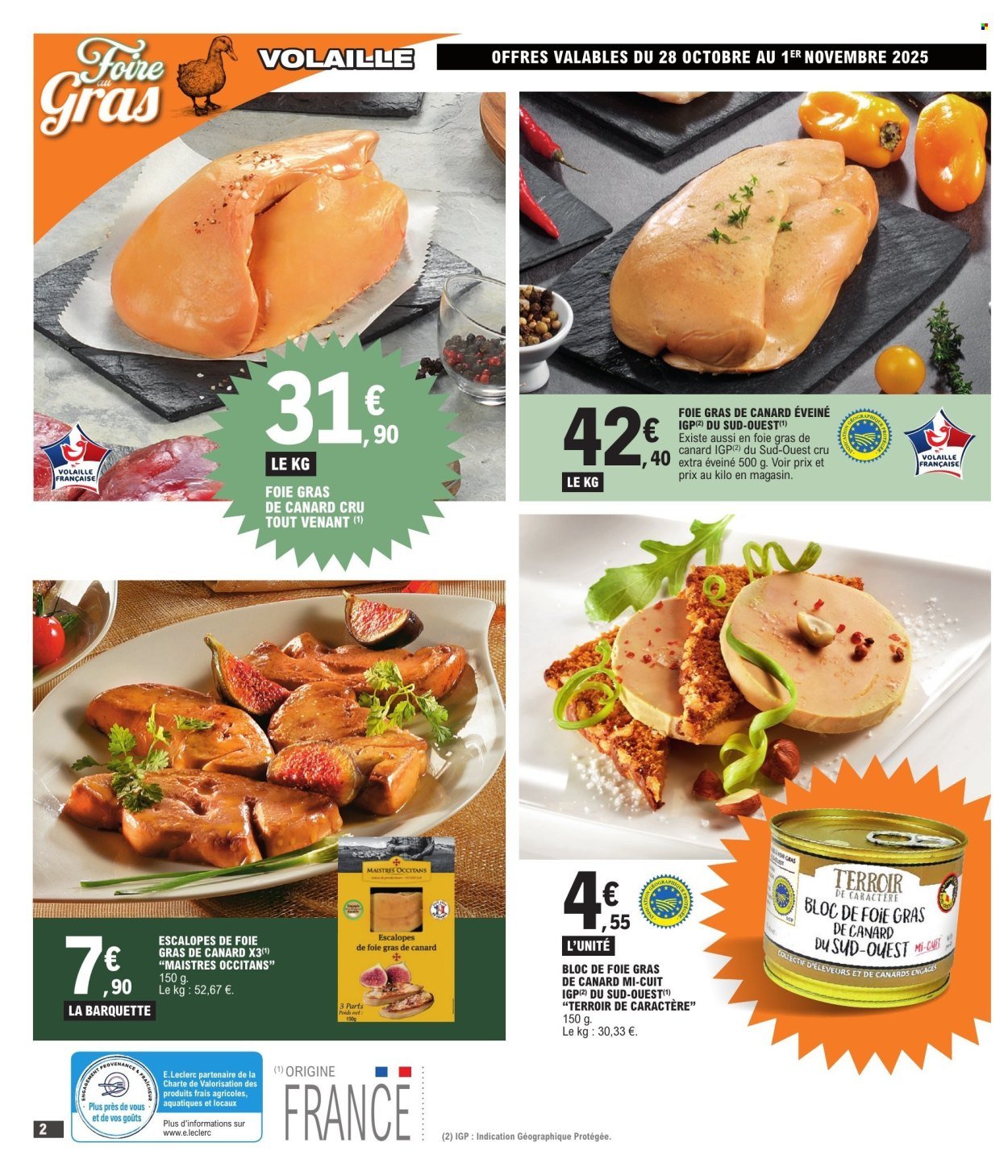 Catalogue E.LECLERC - FOIRE AU GRAS